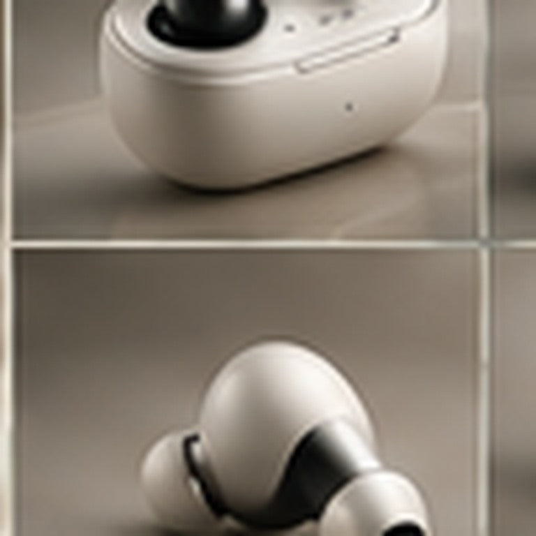 Modern Bluetooth Wireless Earbuds – Compact In-Ear Earphones with Charging Case