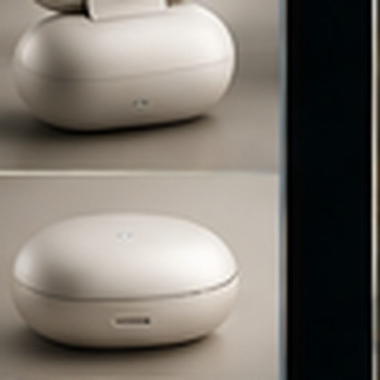 Modern Bluetooth Wireless Earbuds – Compact In-Ear Earphones with Charging Case