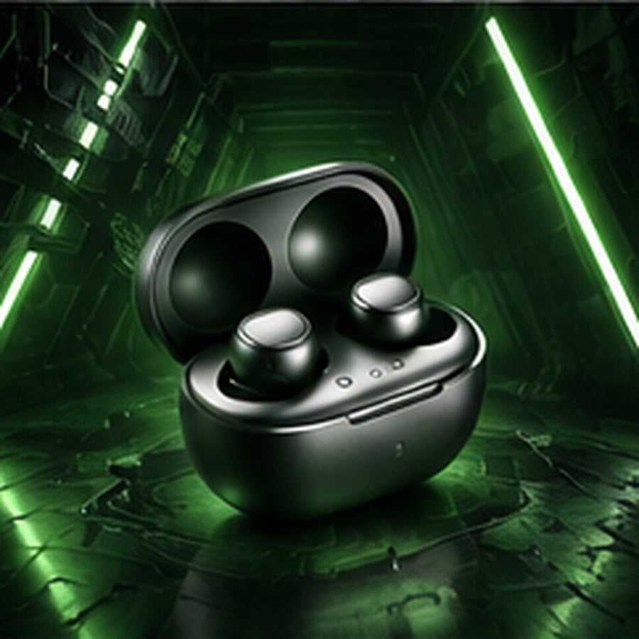 Lightweight Bluetooth Wireless Earbuds with Compact Charging Case