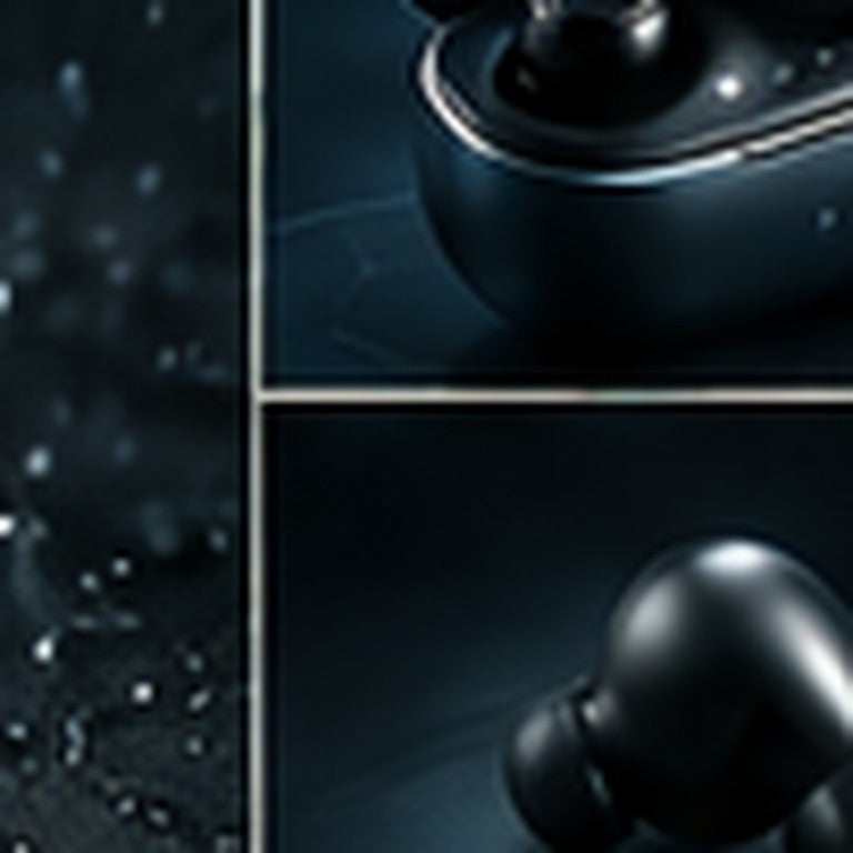 Wireless Bluetooth Earbuds – Modern In-Ear Earphones with Portable Charging Case