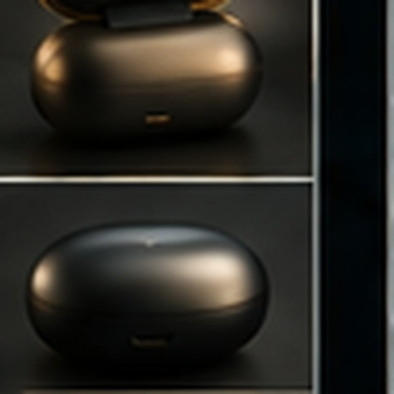 Sleek Wireless Earbuds – Bluetooth In-Ear Headphones with Compact Charging Case