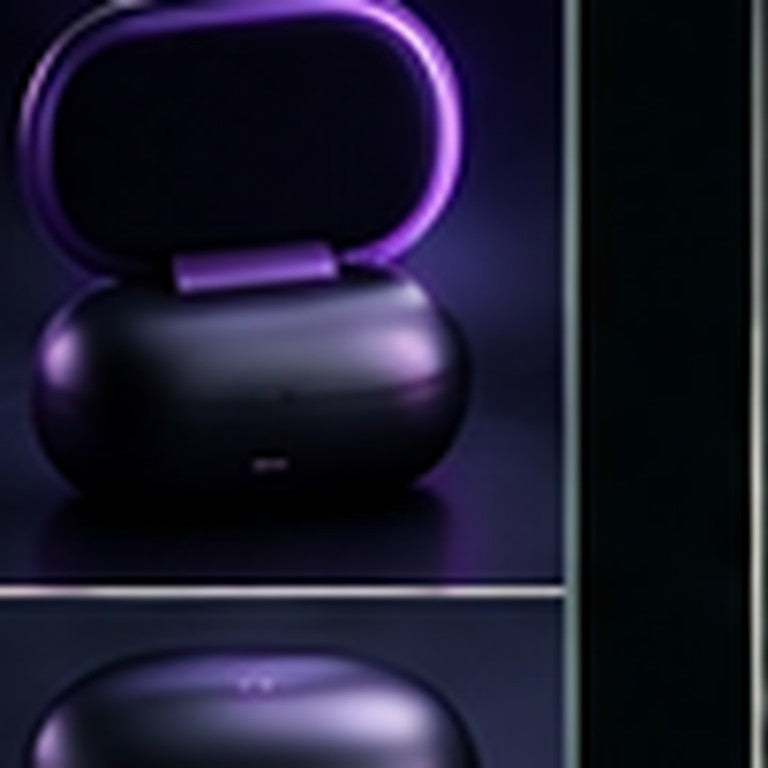 Lightweight Bluetooth Wireless Earbuds with Compact Charging Case