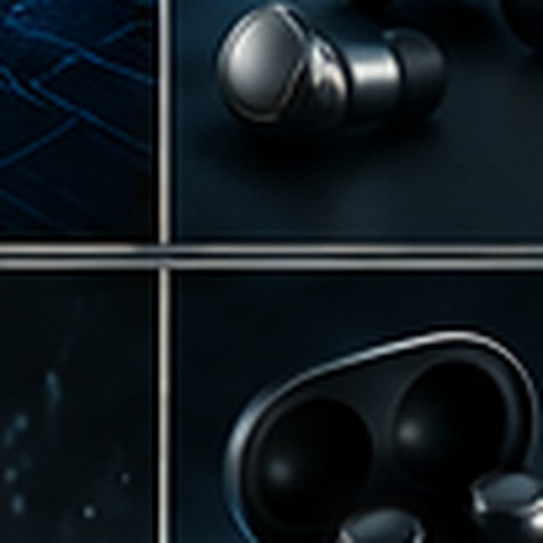 Sleek Bluetooth Earphones – Wireless In-Ear Earbuds with Portable Charging Case