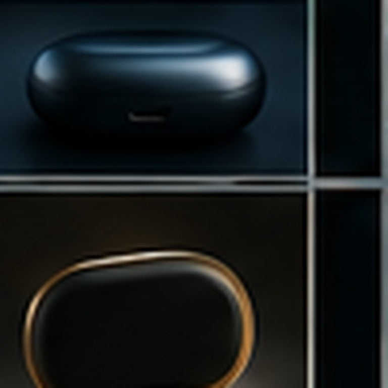Stylish Wireless Bluetooth Earbuds – In-Ear Earphones with Portable Charging Case