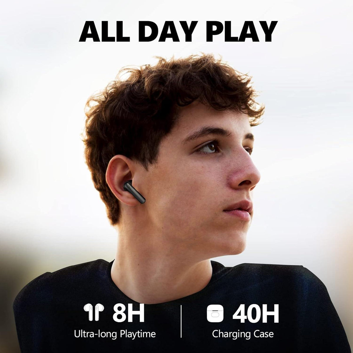 Unibuds N7 Earphones LED Battery Display Earbuds Gaming Headset